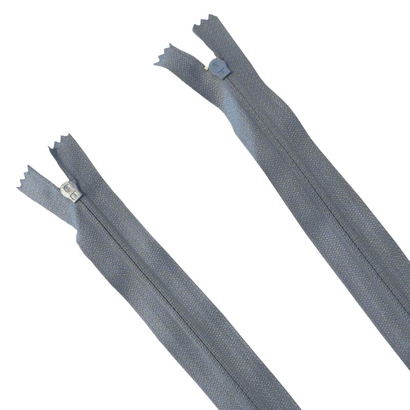 Seeking ROAM Standard Zippers, Nylon Coil, 2 Pieces (Light Grey, 6 "" Inch) - Image 4